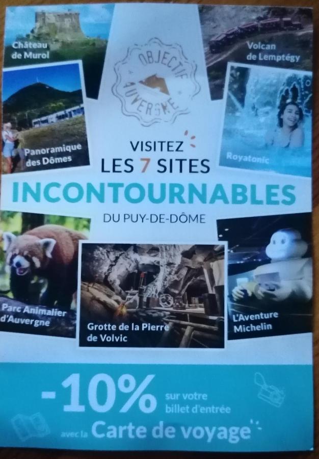 Tulipe, Appartement 5 Personnes, Entre Sancy Et Volcans D'Auvergne Orcival Exteriör bild